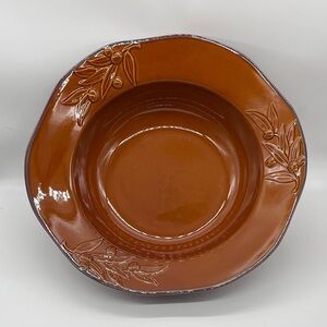 CERTIFIED INTERNATIONAL LARGE 15” ROUND SALAD SERVING BOWL